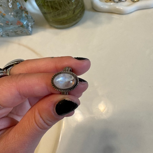 Moonstone ring - Picture 8 of 8